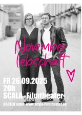 Filmplakat Livekonzert Novemberliebschaft 26.09.2025